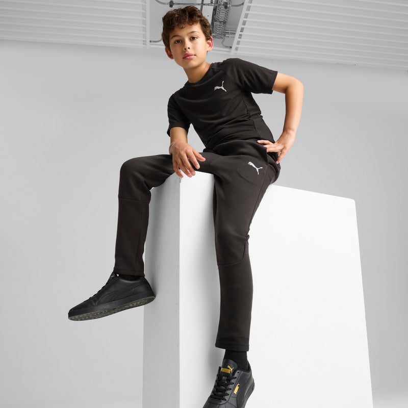 PUMA EVOSTRIPE Kids Boys Black Pants Youth - Image 3